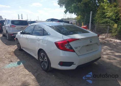 2018 Honda Civic Ex-L from USA, damaged, VIN JHMFC1F71JX031454